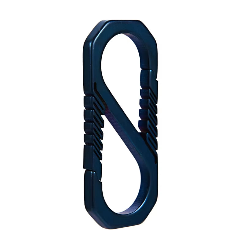 Have you ever had a Carabiner break on you going down the trail and suddenly you have one shoe? Not anymore, these Titanium alloy Carabiners are made of Aircraft grade Titanium alloy and designed in a single piece to prevent malfunctions!