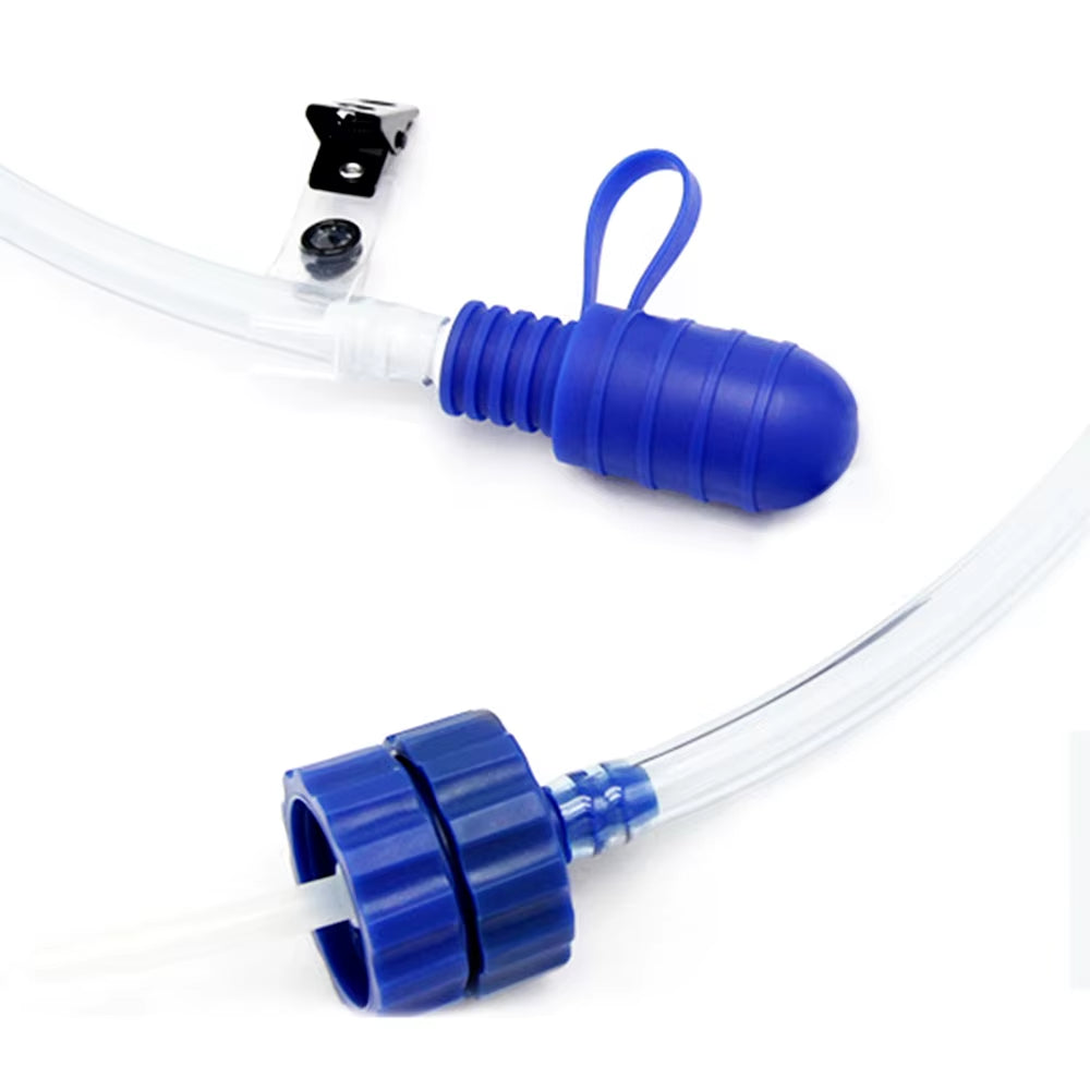 Water Bottle Drinking Tube with Double Adapter Hydration System Drink Tube Kit for Cycle Trekking Fishing Boating Camping
