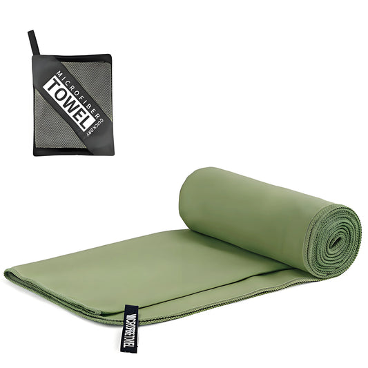Quick-Drying Microfiber Camping Towel Super Absorbent Gym/Swimming Towel 40X80Cm Lightweight Sports/Beach/ Travel Towels