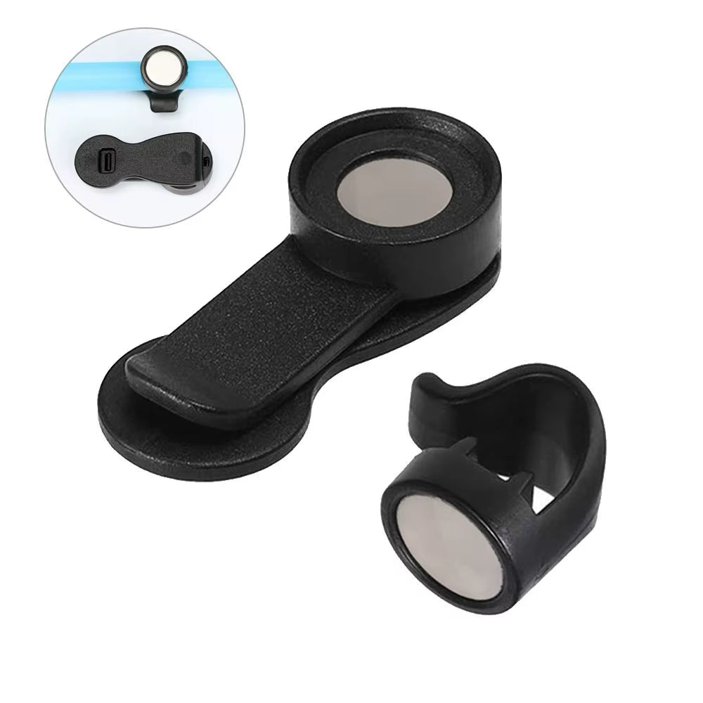 Universal Hydration Pack Water Bladder Bag Drink Tube Clip Holder for Bag Backpack