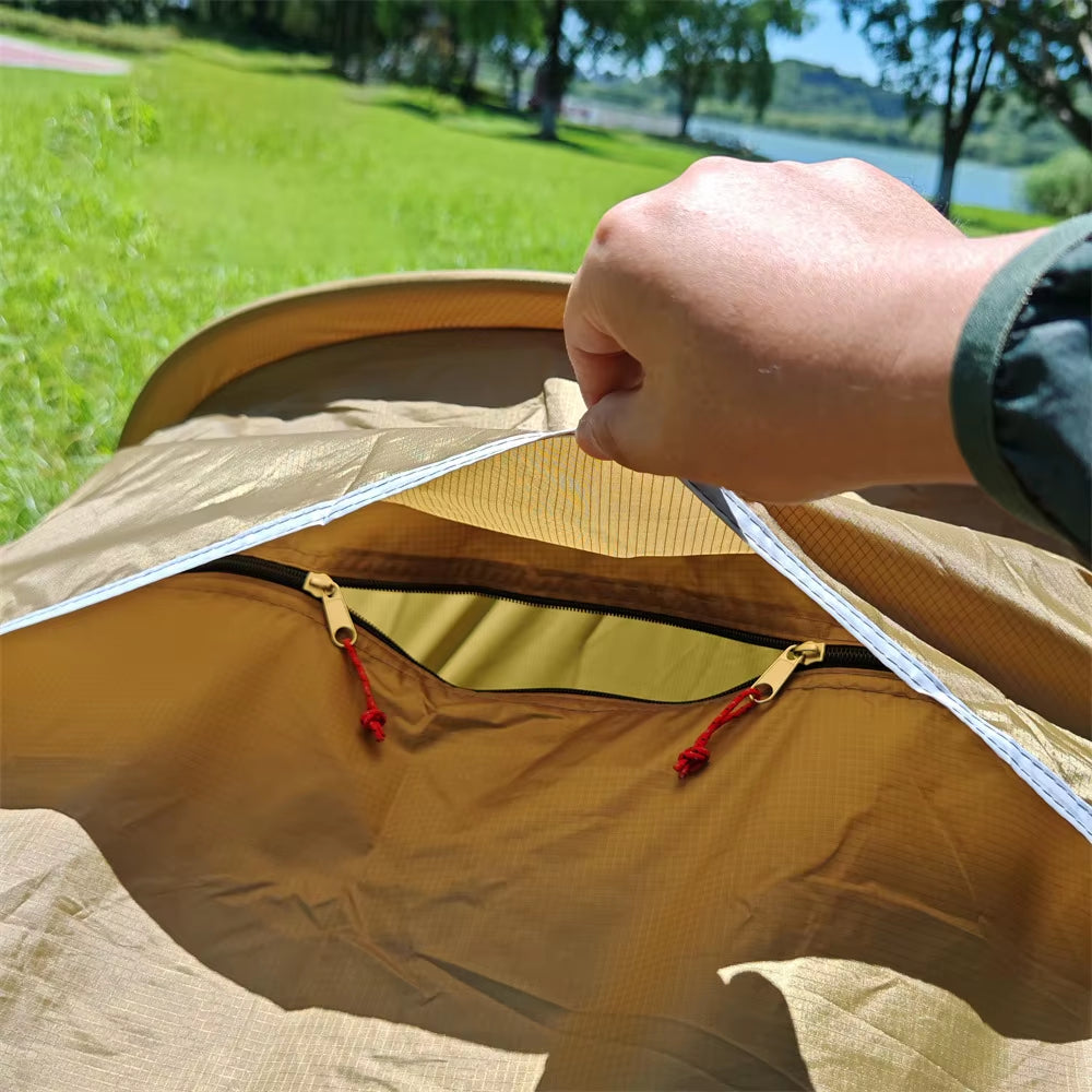 Ultralight Single Person Bivy Tent Waterproof 1 Man Tent for Camping Hiking Backpacking